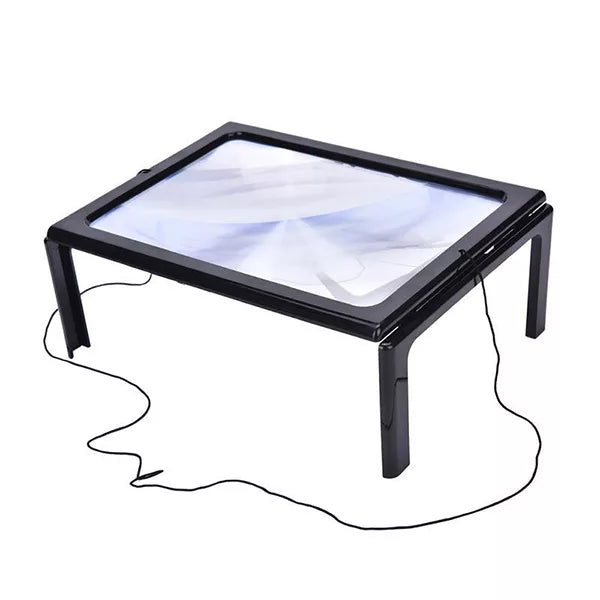 3x Magnifying Glass For Reading With LED Light - Orthorun