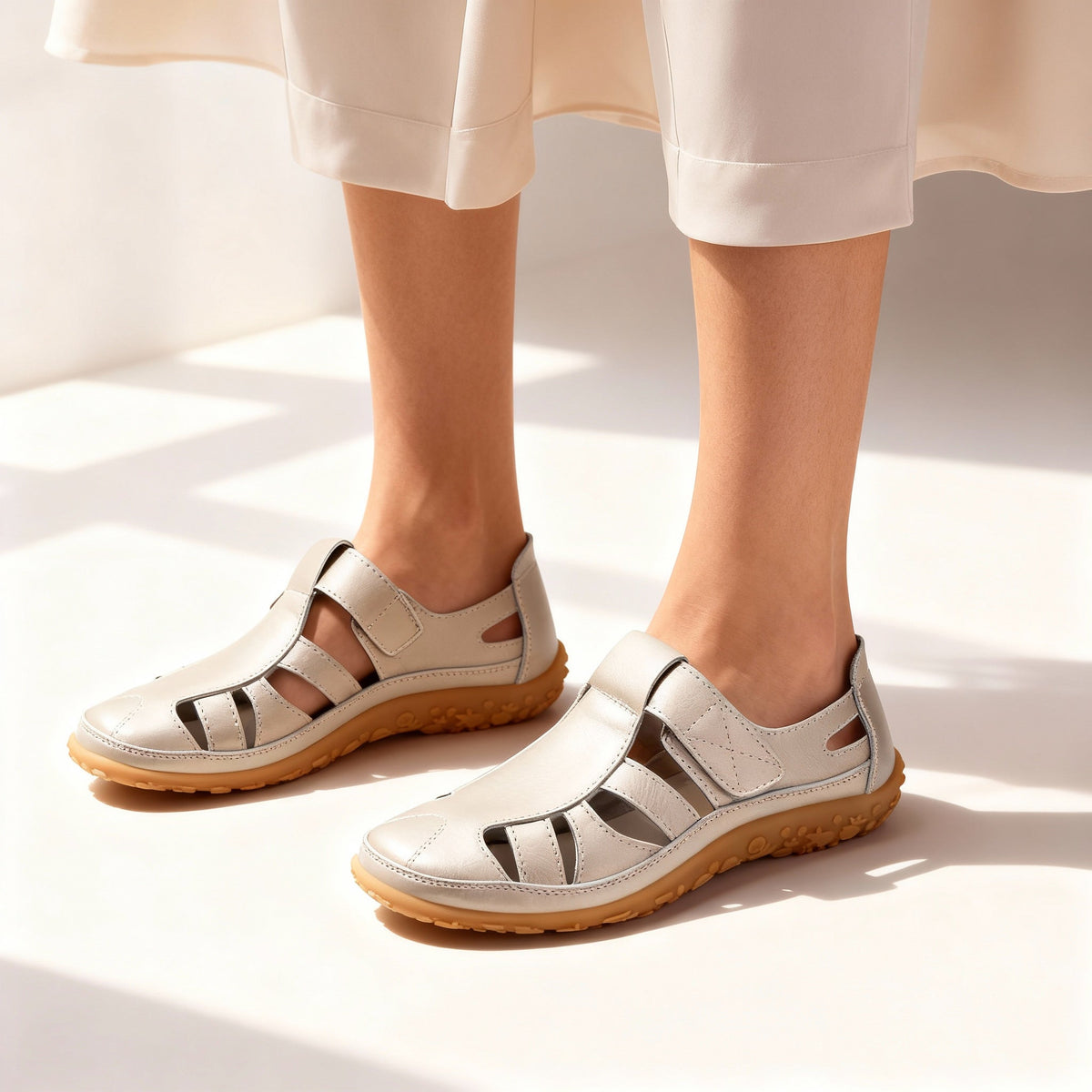 Orthorun | Orthopedic Retro Sandals – Anti-Slip Comfort Arch Support Sandals for Men & Women