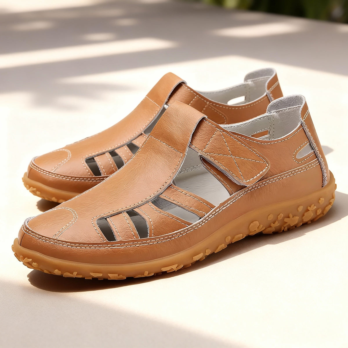 Orthorun | Orthopedic Retro Sandals – Anti-Slip Comfort Arch Support Sandals for Men & Women