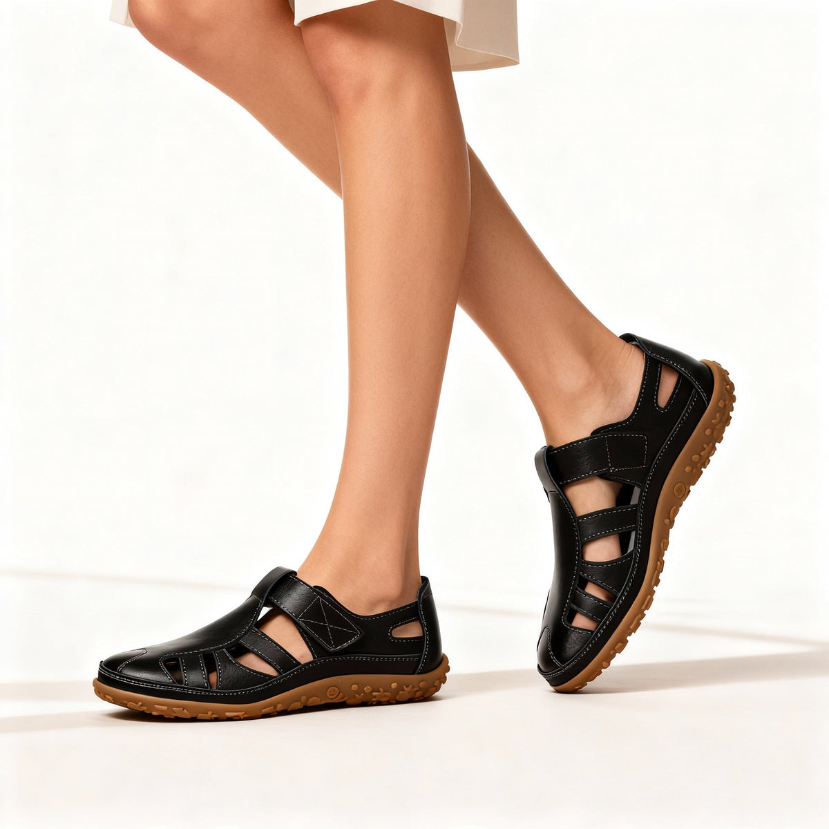 Orthorun | Orthopedic Retro Sandals – Anti-Slip Comfort Arch Support Sandals for Men & Women