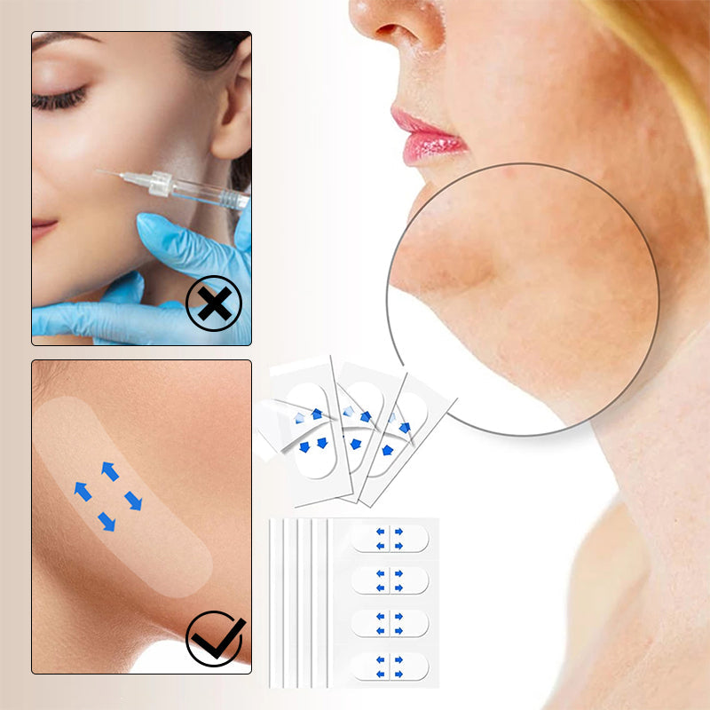 Orthorun | Invisible Face Lifter Tape – Instant Face Lift & V-Shape Slimming Tape
