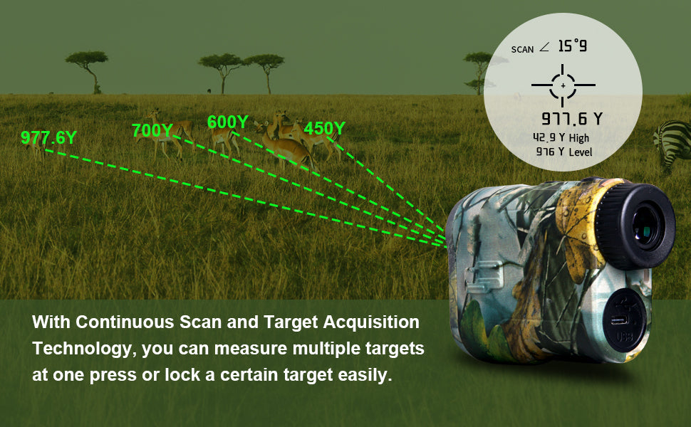 1000 Feet Hunting Range Finder - Orthorun