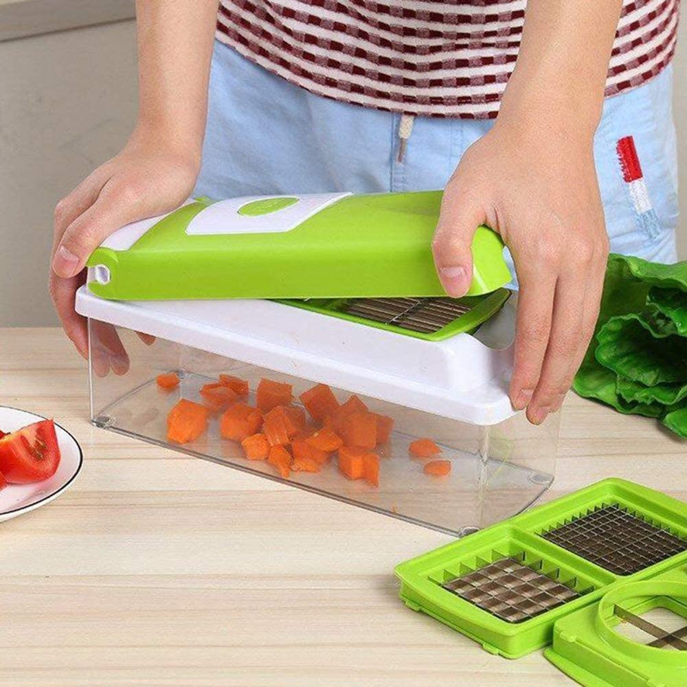 12-in-1 Multifunctional Vegetable Cutter - Quickly and Safely Cut Vegetables - Orthorun