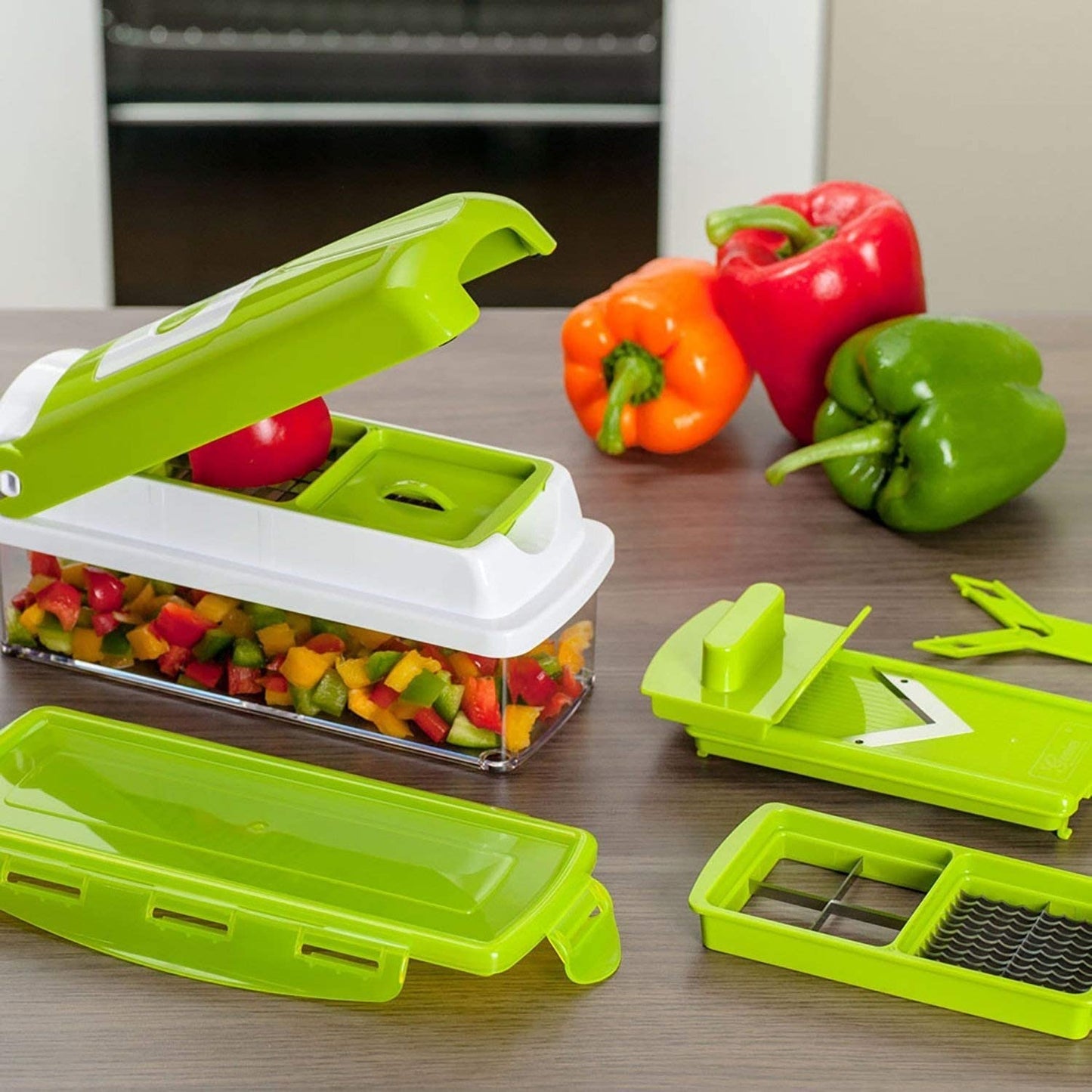 12-in-1 Multifunctional Vegetable Cutter - Quickly and Safely Cut Vegetables - Orthorun