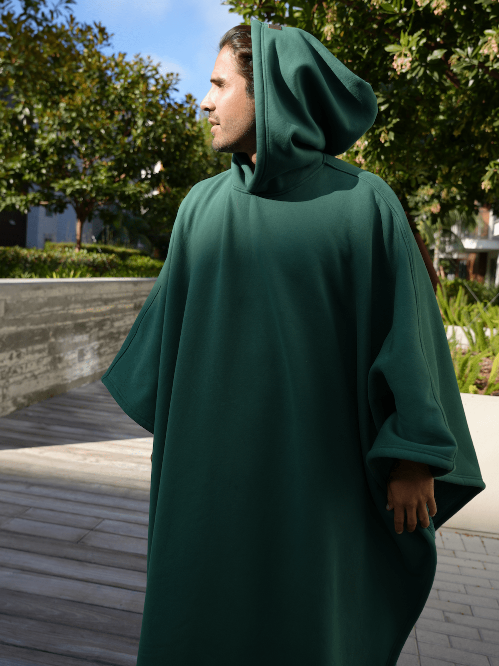 Orthorun | Weighted Cloak Hoodie – Sensory-Friendly Cotton Hoodie with Faux Fur Lining, Cozy Oversized Comfort