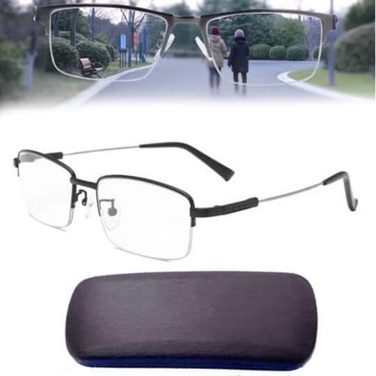 Orthorun| German Intelligent Progressive Glasses – No-Distraction Multifocal Reading Glasses for Clear Vision
