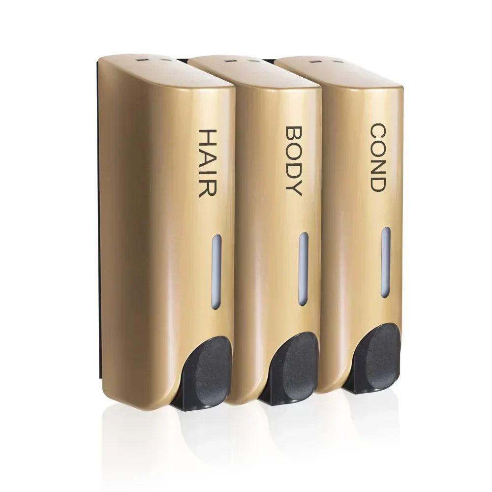 Orthorun | Wall-Mounted Shower Dispenser – Bathroom Shampoo & Soap Dispenser