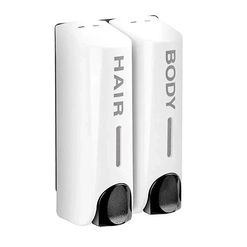 Orthorun | Wall-Mounted Shower Dispenser – Bathroom Shampoo & Soap Dispenser