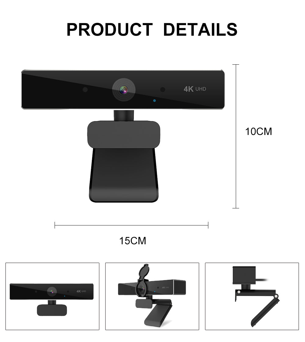 4k Ultra High Resolution Webcam - Orthorun