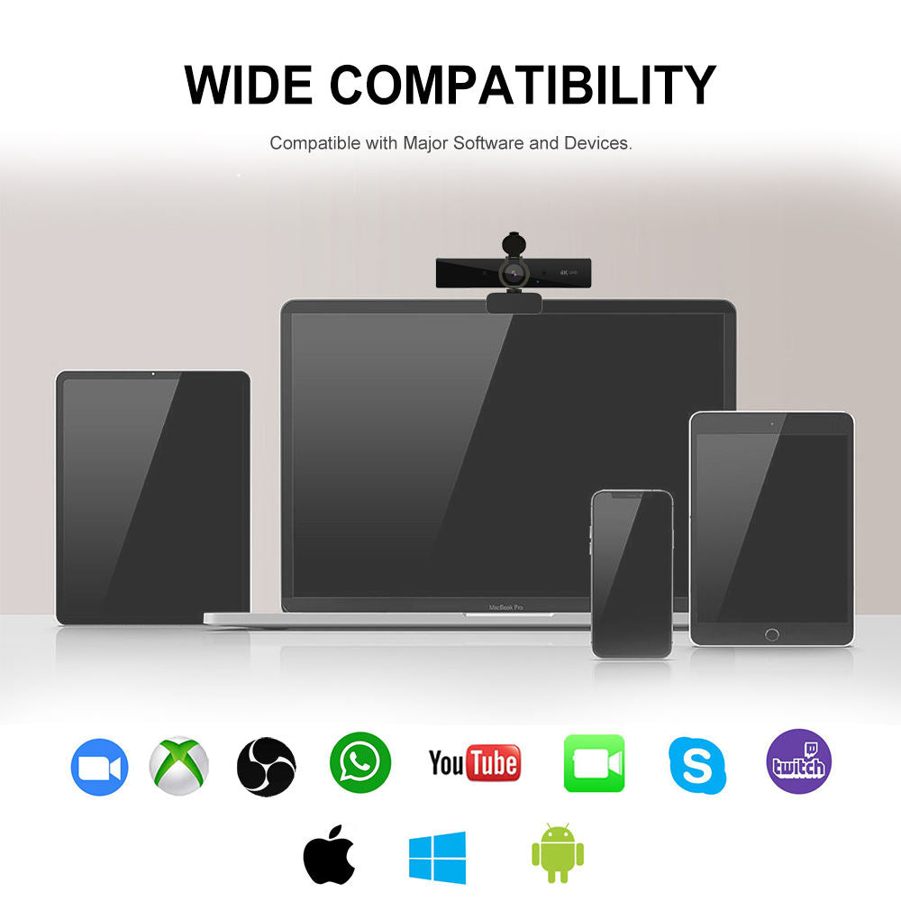 4k Ultra High Resolution Webcam - Orthorun