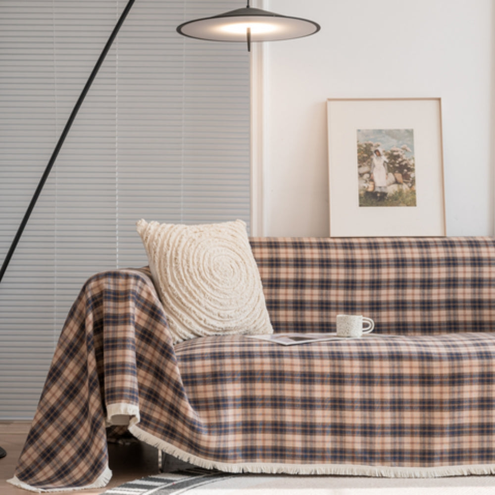 Orthorun | Hearthline Cottage Plaid Sofa Cover