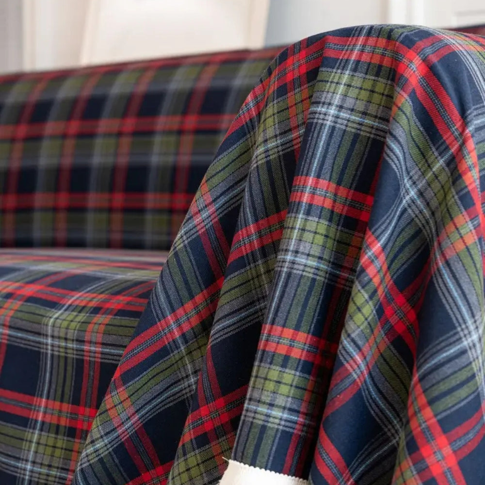 Orthorun | Hearthline Cottage Plaid Sofa Cover