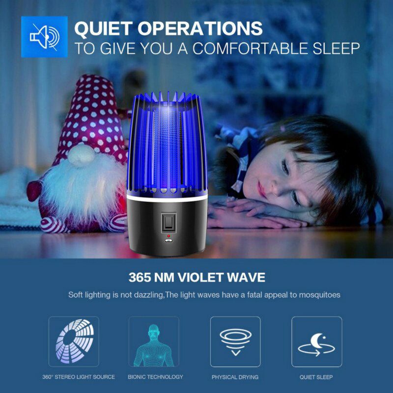 2-in-1 rechargeable mosquito killer - Orthorun