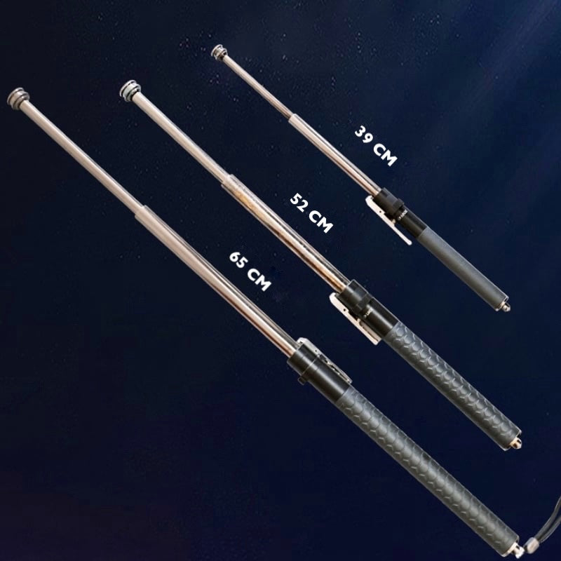 Orthorun | Automatic Self Defense Walking Stick for Hiking & Urban Safety – Tactical Hiking Staff