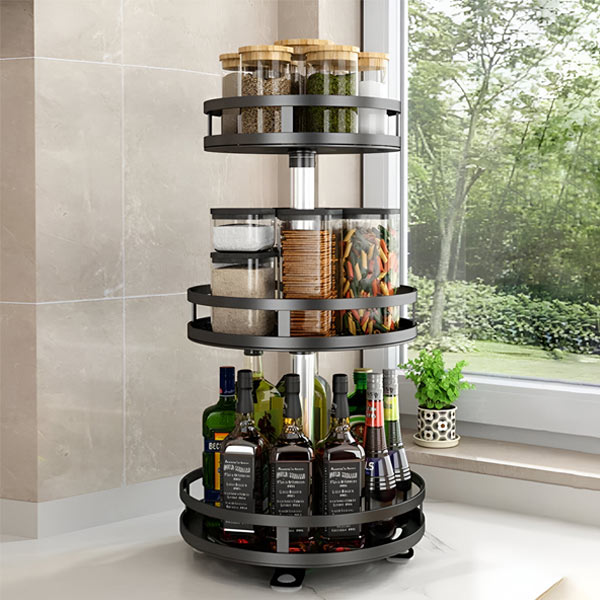3-Tier Swivel Metal Organizer - Orthorun