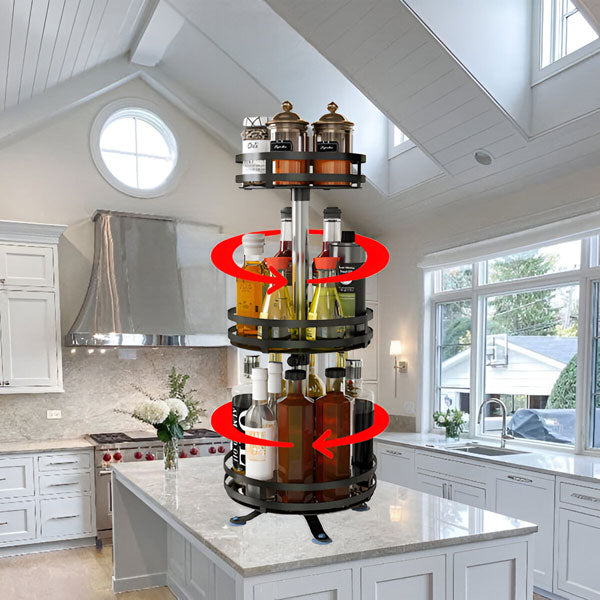 3-Tier Swivel Metal Organizer - Orthorun