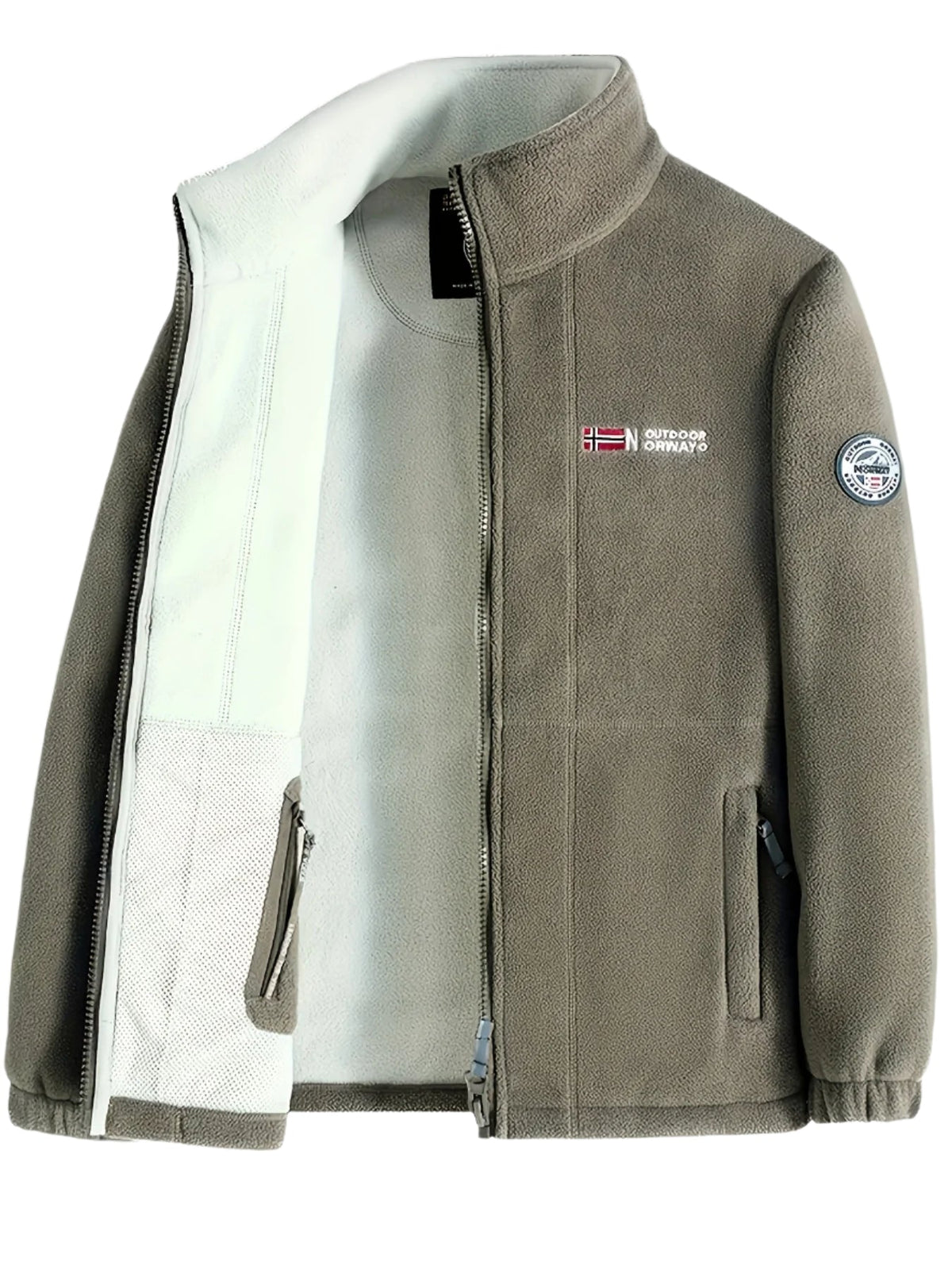 Jaydon | Men’s Classic Zip Closure Outdoor Fleece Jacket