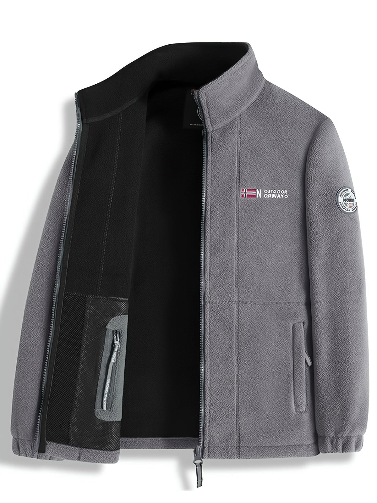 Jaydon | Men’s Classic Zip Closure Outdoor Fleece Jacket