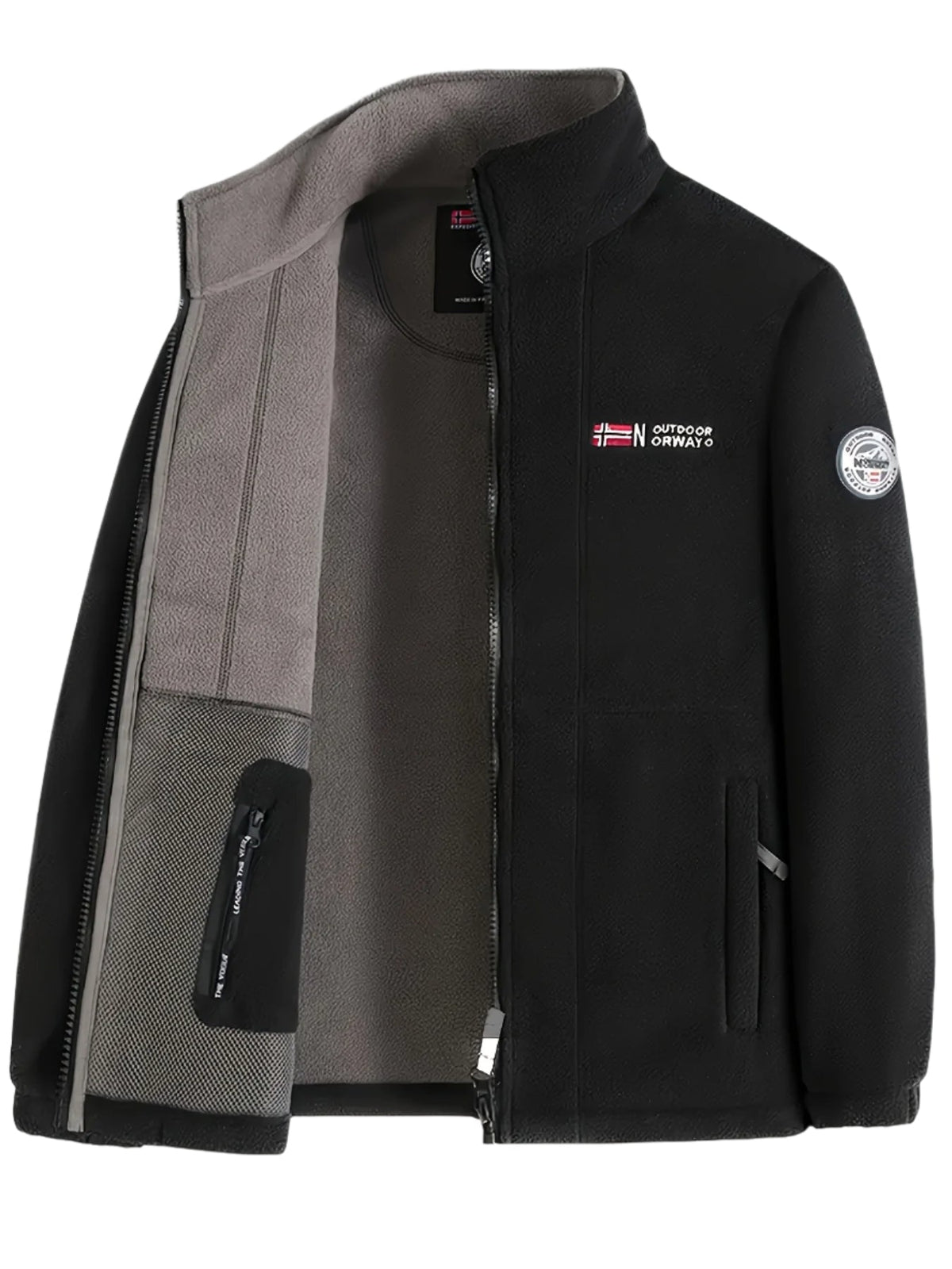 Jaydon | Men’s Classic Zip Closure Outdoor Fleece Jacket