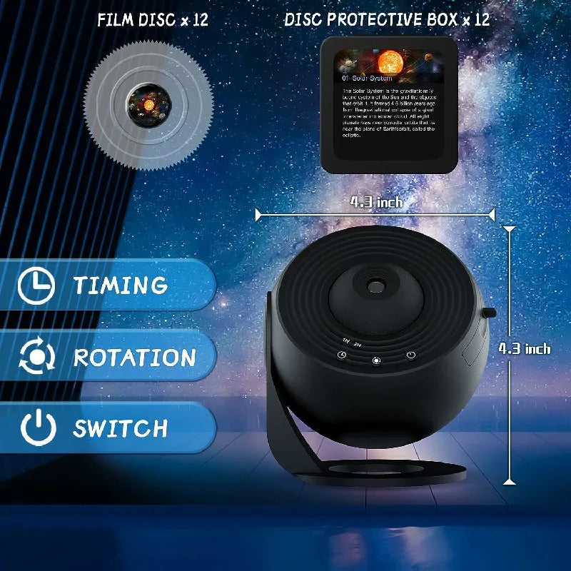 360° Planetarium Projector | Improved relaxation and stress relief - Orthorun
