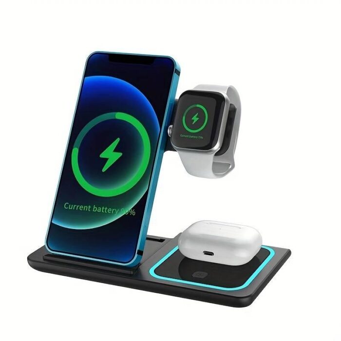 3-in-1 Wireless Induction Charger for iPhone - Orthorun