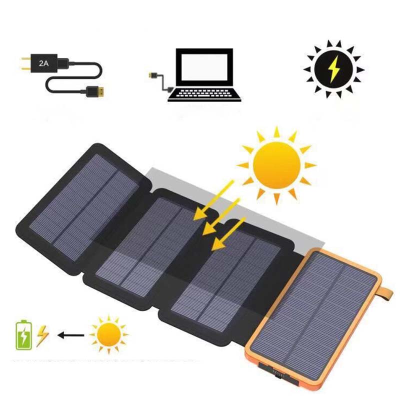 25000mAh high-performance solar power bank - quick charge - Orthorun