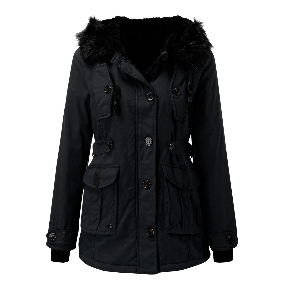 Ruby | Women’s Thick Hooded Cold Weather Parka Coat