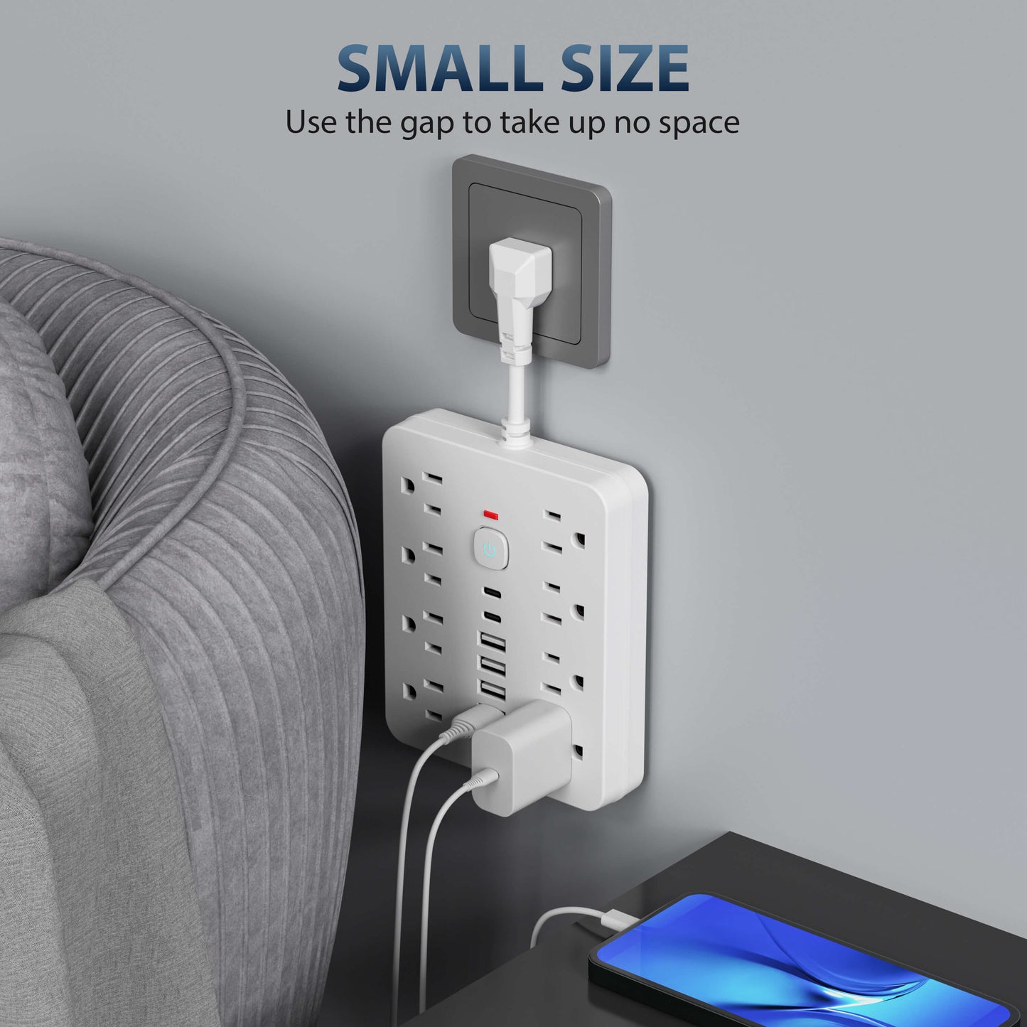14-In-1 Power Strip With Surge Protection - Orthorun