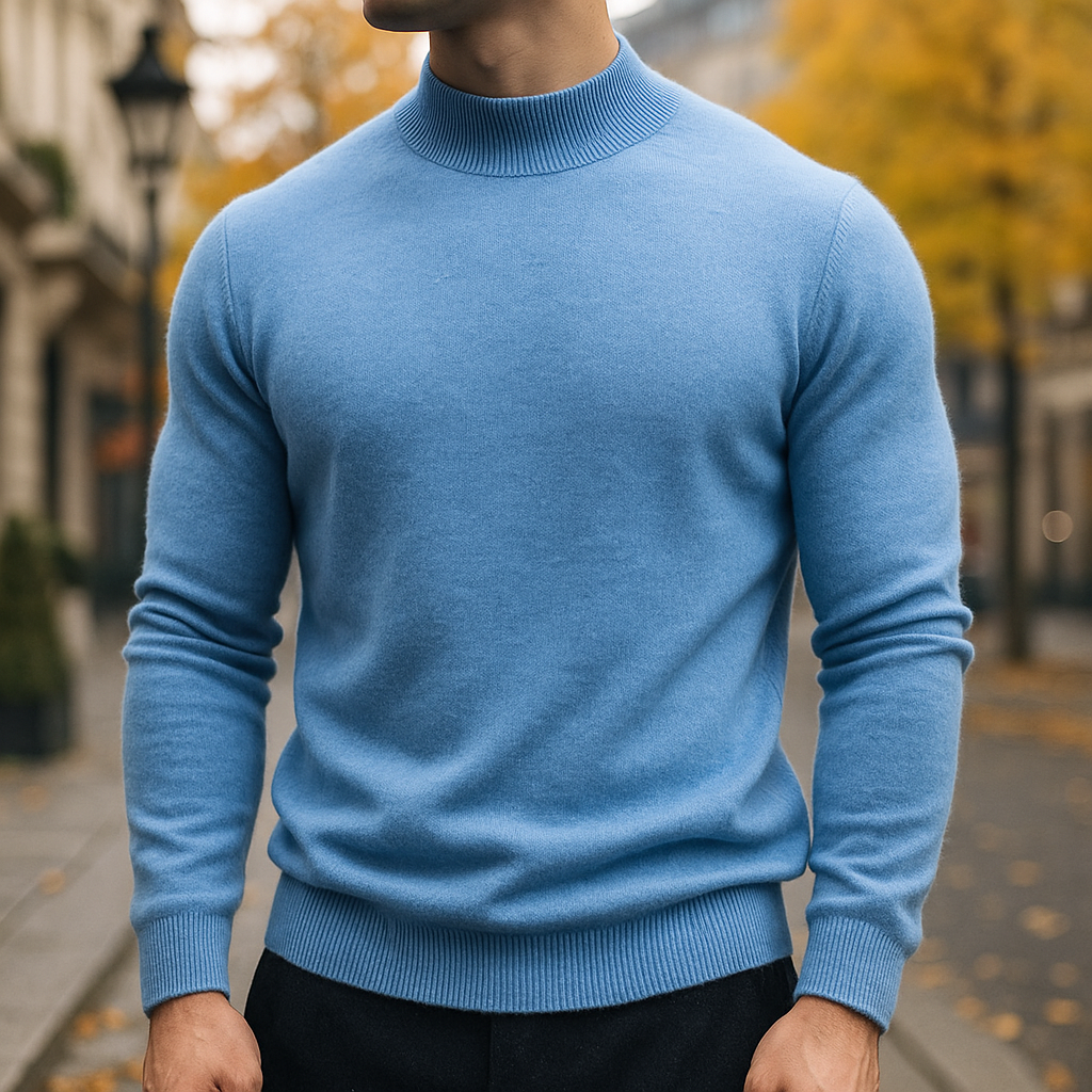Leriano | Men’s Merino Wool Turtleneck