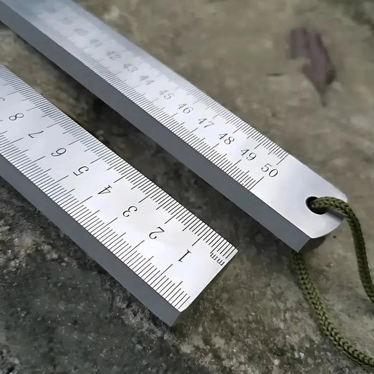Orthorun | Hardened Steel Ruler - Multi-Purpose Emergency Tool