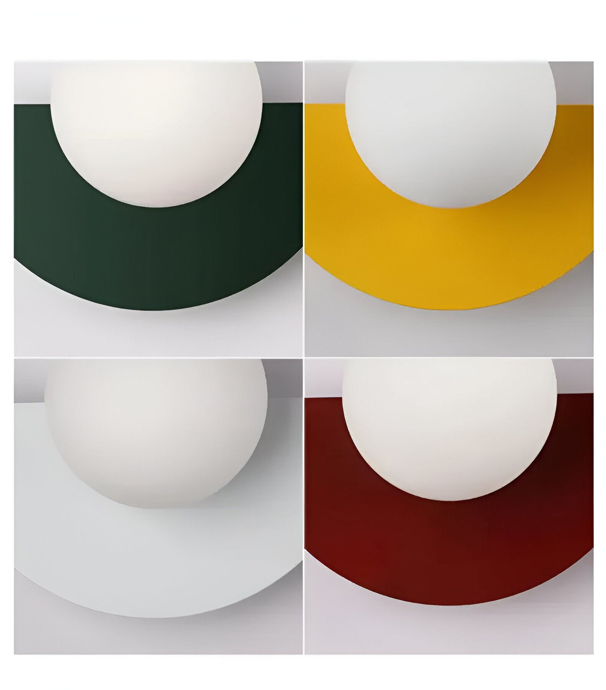 Orthorun | LumiSphere Light - Modern Plug-in Wall Sconce