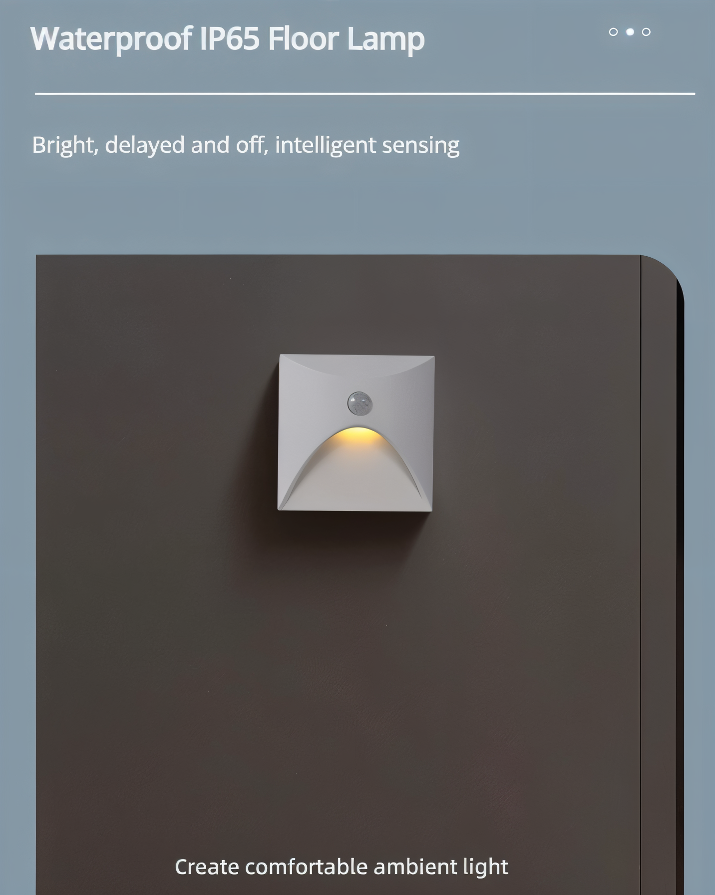 Orthorun | LuminiPath LED Wall Light – Waterproof IP65 Motion Sensor Lamp for Indoor & Outdoor Use