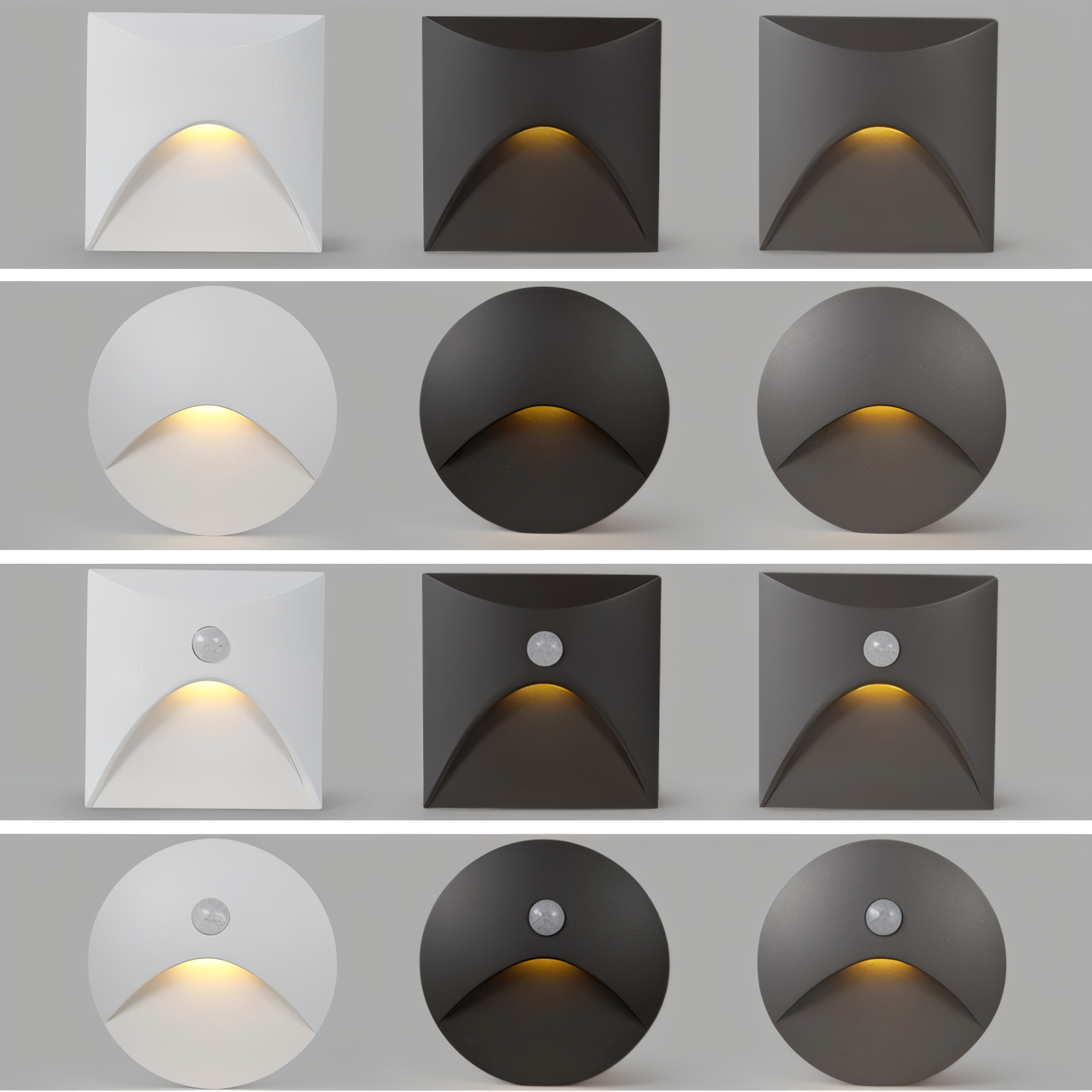 Orthorun | LuminiPath LED Wall Light – Waterproof IP65 Motion Sensor Lamp for Indoor & Outdoor Use