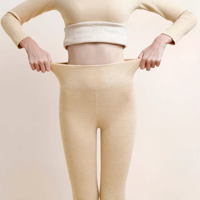 Lux | Women’s Cashmere-Blend Thermal Fleece Leggings