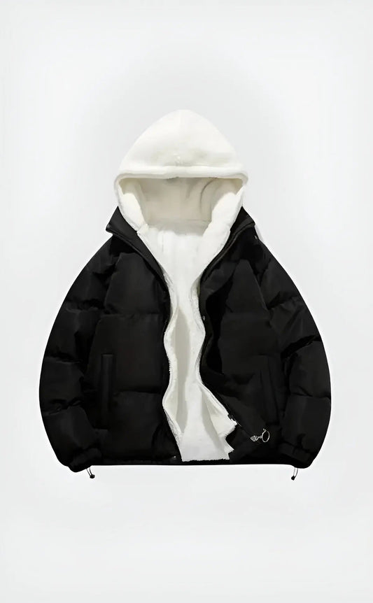 ARVYN | Hooded Quilted Winter Jacket with Plush Lining