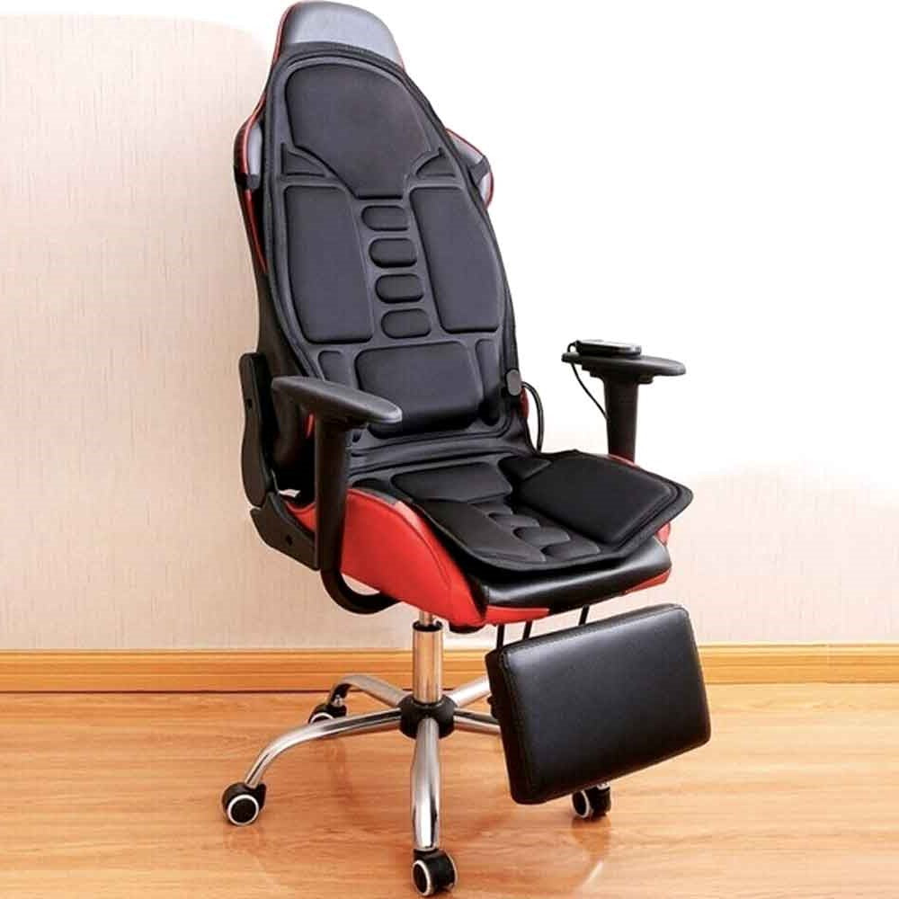 8 Mode Massage Chair Pad With Heated Back Neck Cushion For Car & Home - Orthorun