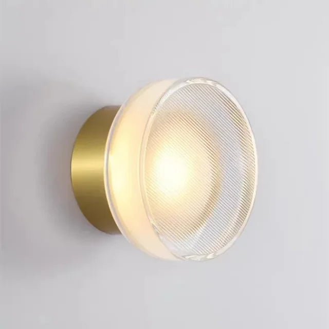 Orthorun | Modern Round Wall Lamp for Atmospheric Elegance