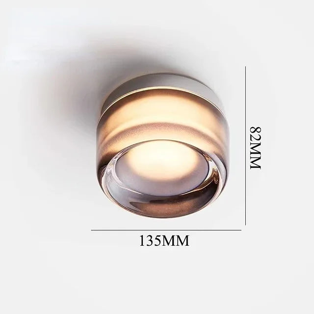 Orthorun | Modern Round Wall Lamp for Atmospheric Elegance
