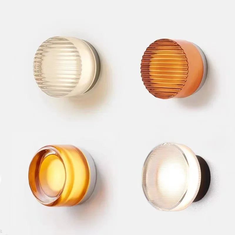 Orthorun | Modern Round Wall Lamp for Atmospheric Elegance