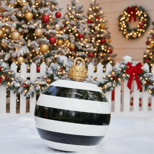 Orthorun | Large Weatherproof Christmas Baubles for Indoor & Outdoor Use