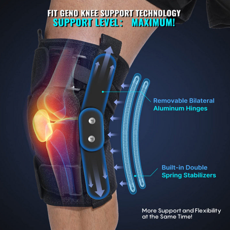 Adjustable Hinged Knee Brace For Meniscus Tear - Orthorun