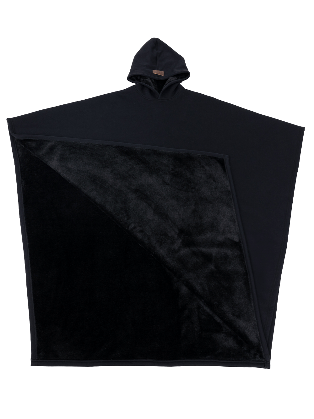 Orthorun | Weighted Cloak Hoodie – Sensory-Friendly Cotton Hoodie with Faux Fur Lining, Cozy Oversized Comfort