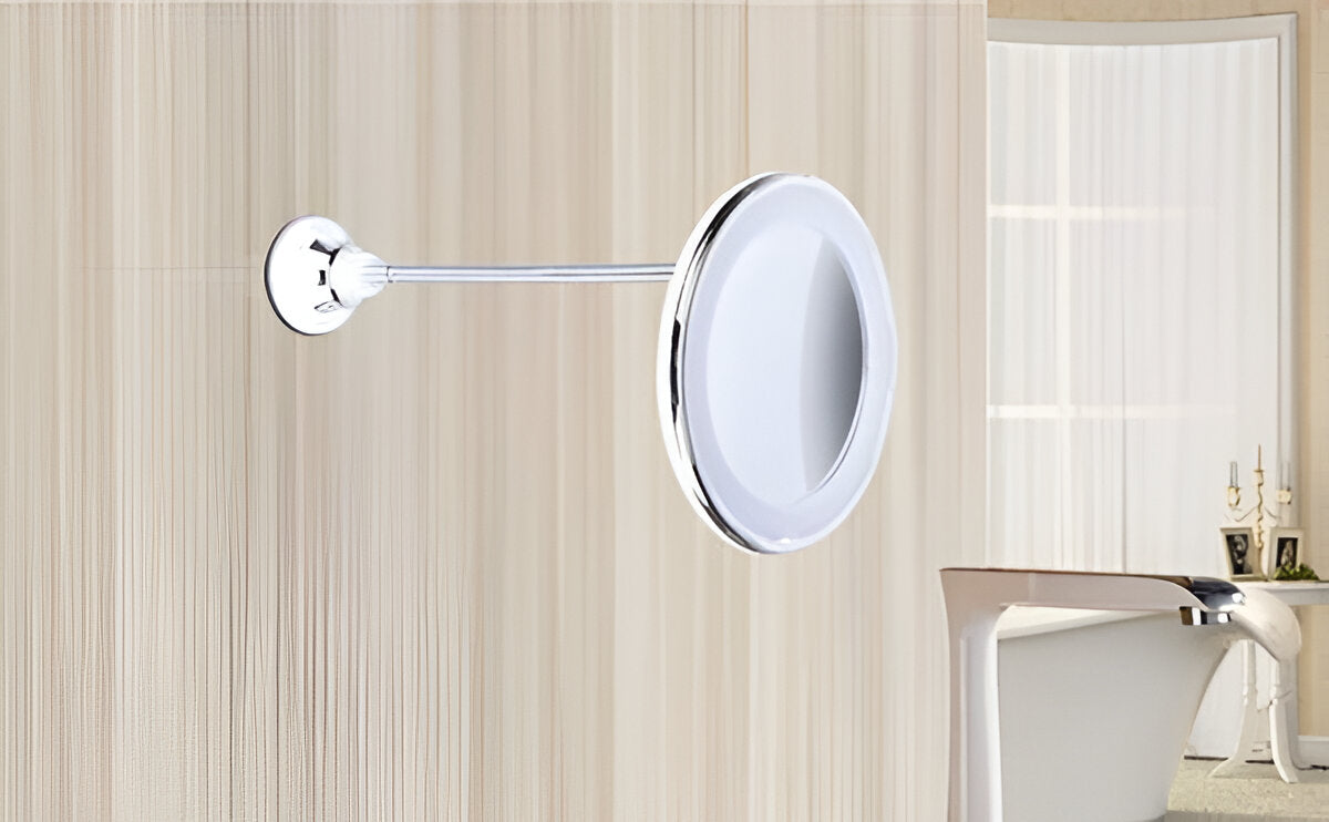 10X LED mirror on suction cup - Orthorun