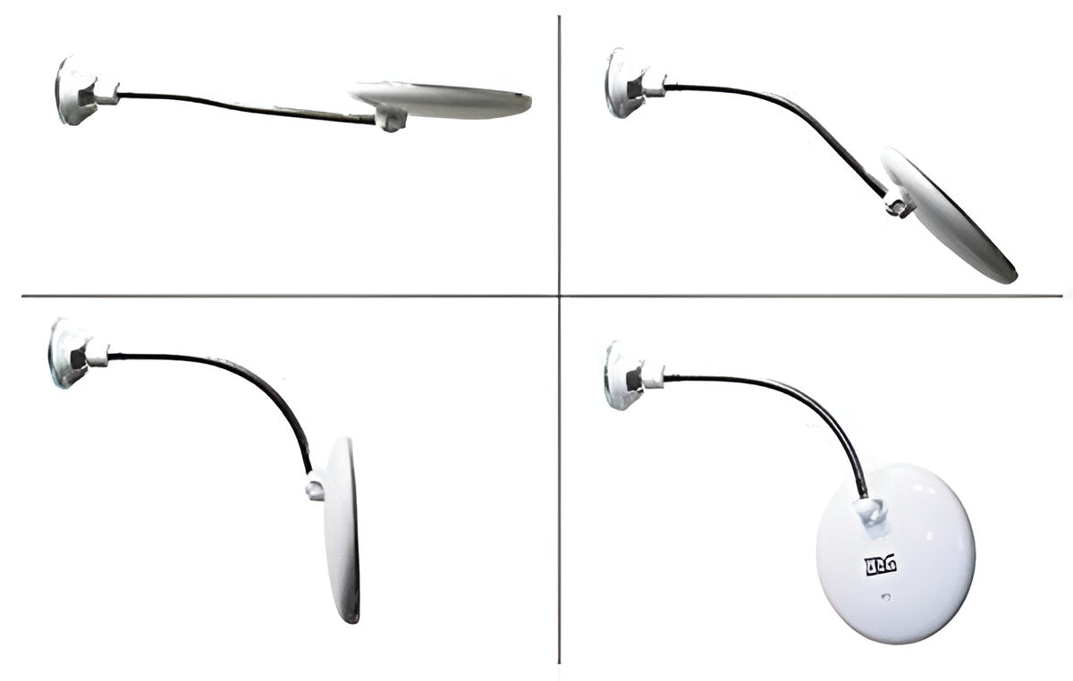 10X LED mirror on suction cup - Orthorun
