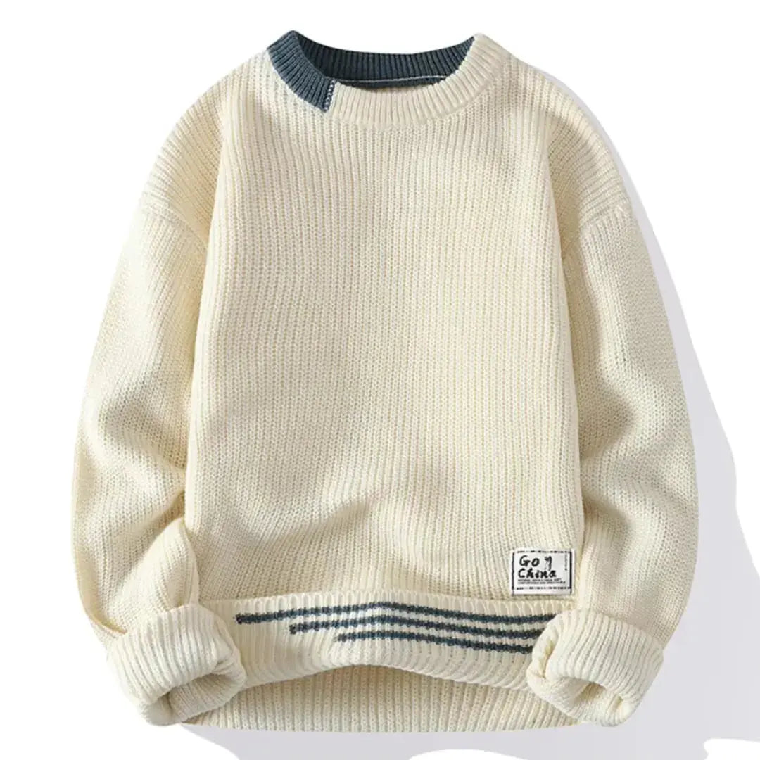 Raphael | Men’s Vintage-Inspired Crewneck Sweater