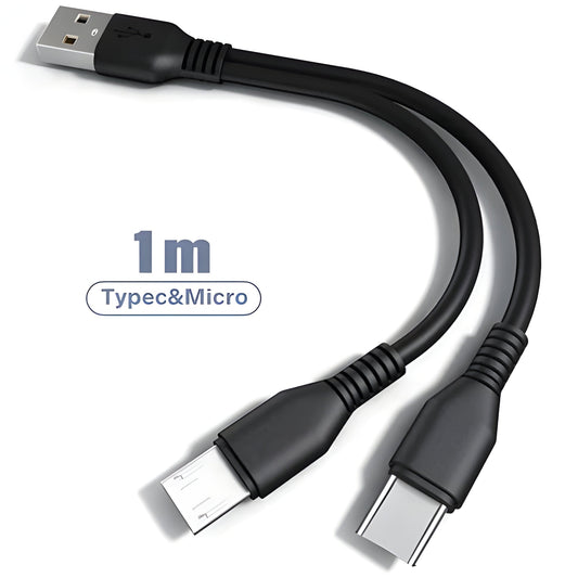 2 in 1 Charging Cable Multi USB Port - Orthorun
