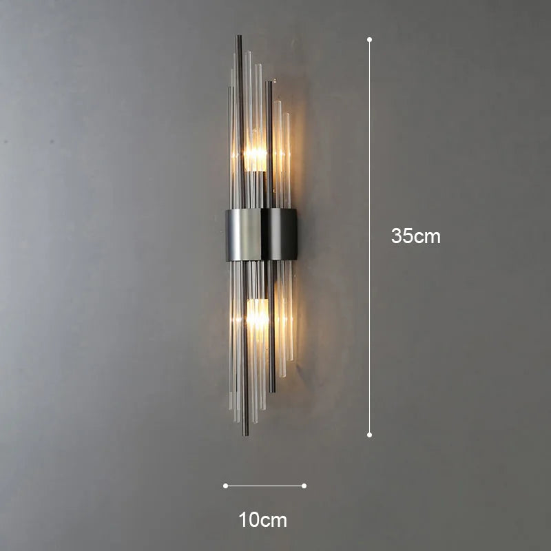 Orthorun | Elegant LED Wall Lamp in Gold – Modern Sconce for Living Room & Bedroom