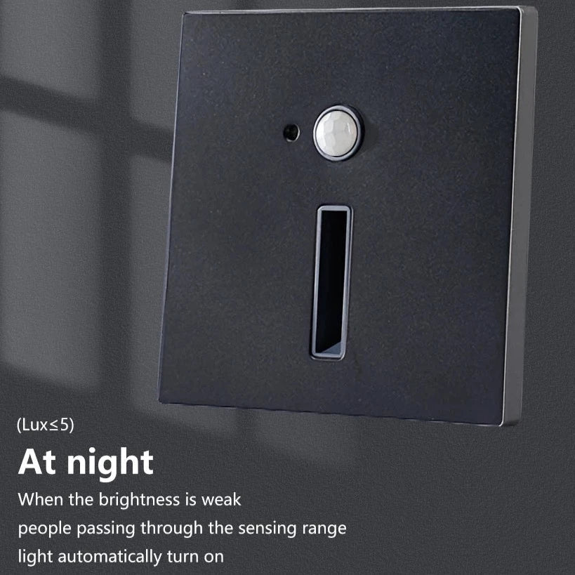 Orthorun | Schneider Motion Detector Wall Sensor – Stair Light with PIR Motion Activation