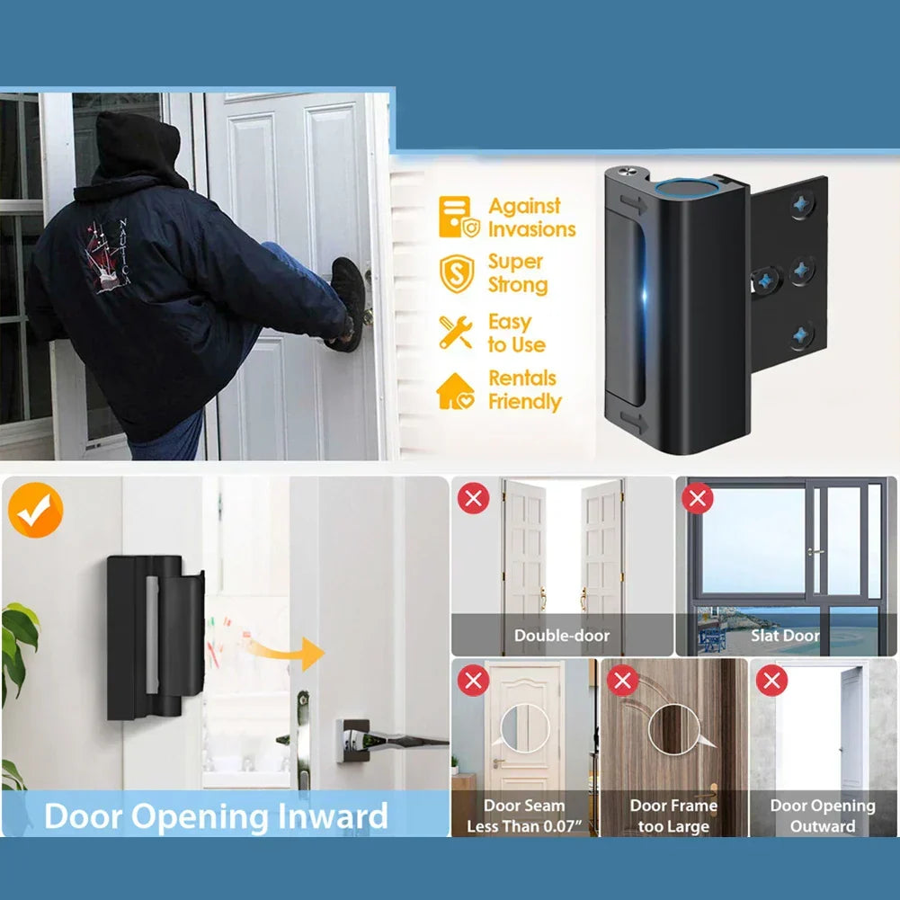 Orthorun | Anti-Theft Childproof Door Safety Latch – Secure Lock for Kids Safety