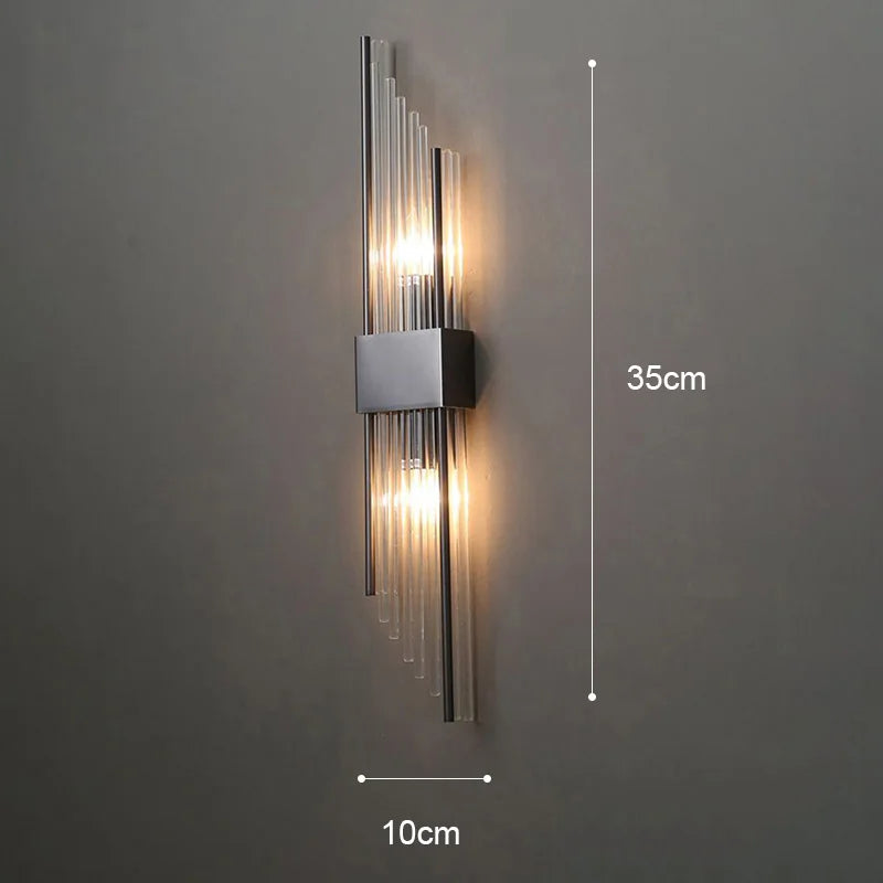 Orthorun | Elegant LED Wall Lamp in Gold – Modern Sconce for Living Room & Bedroom